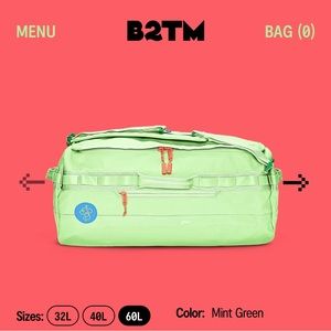 NWT never opened never used baboon to the moon 60L  BIG bag in mint green